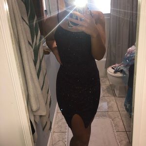 bomb shell glitter dress